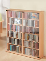Details zu CD-Turm VCM Roma f�r 300 CDs oder 130 DVDs