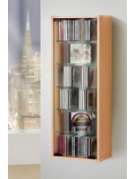 Details zu CD-Vitrine VCM Garda f�r 160 CDs